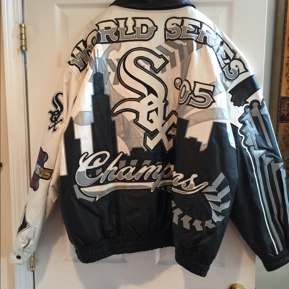 Sox championship leather jacket 6X